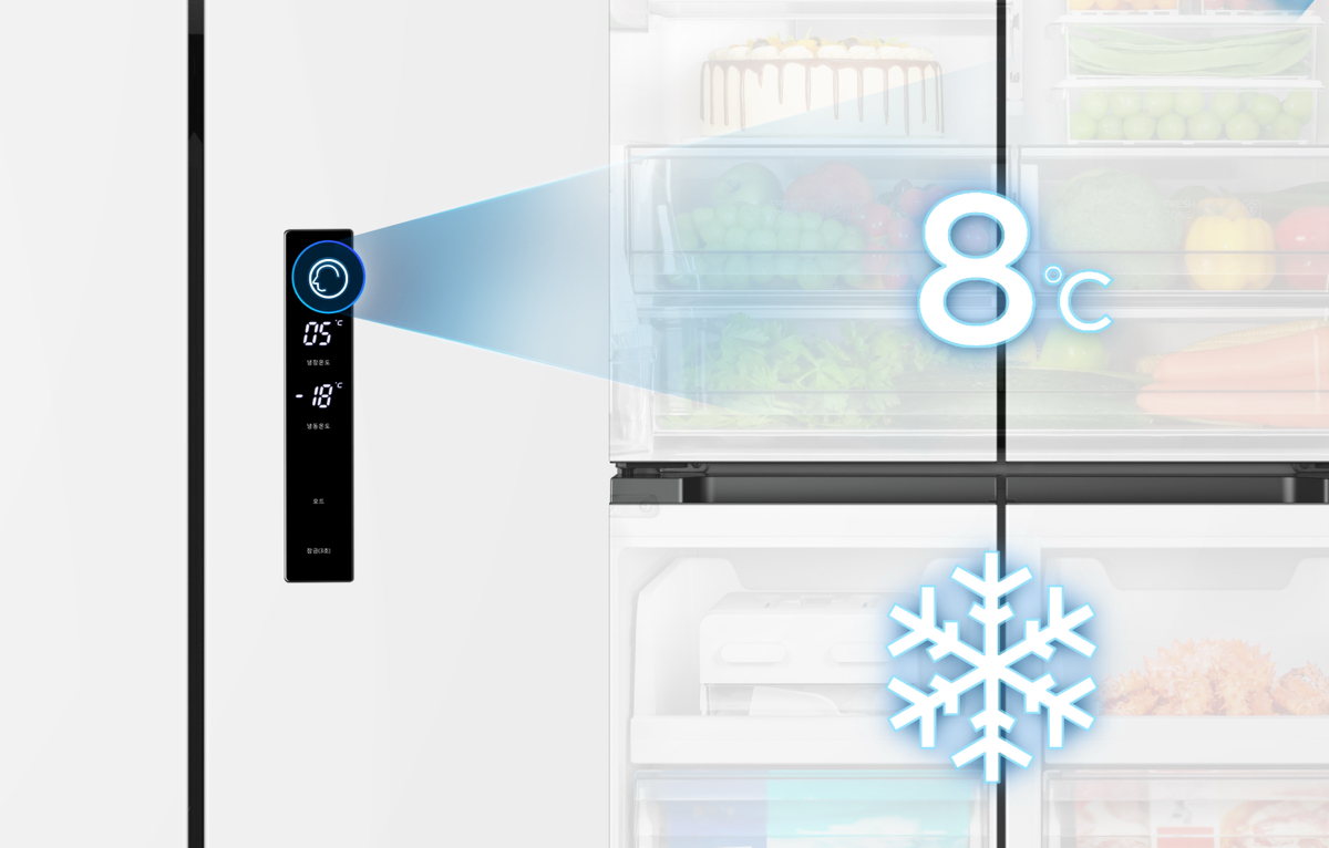 LETOU - ��Ͷ P810CD Refrigerator Holiday Function