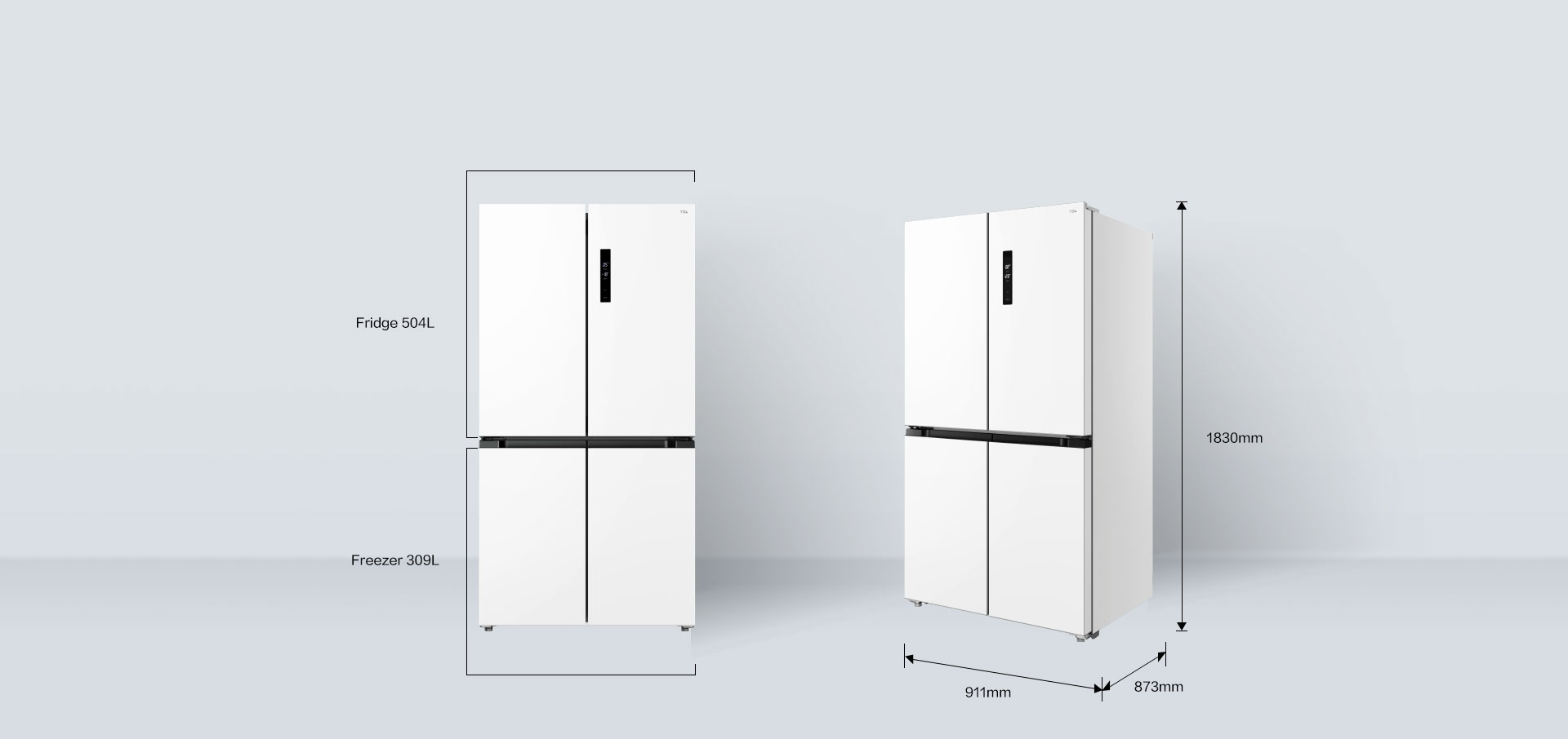 LETOU - ��Ͷ P810CD Refrigerator Dimensions