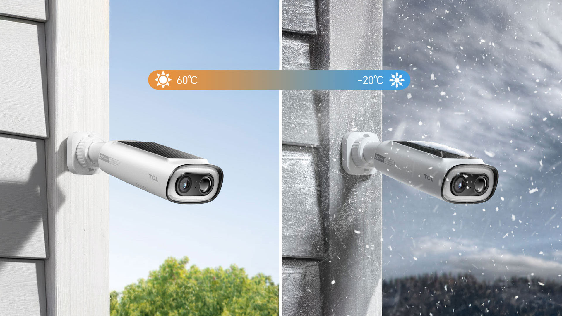 TCL Cam B1 Security Camera Support Extreme Temperature