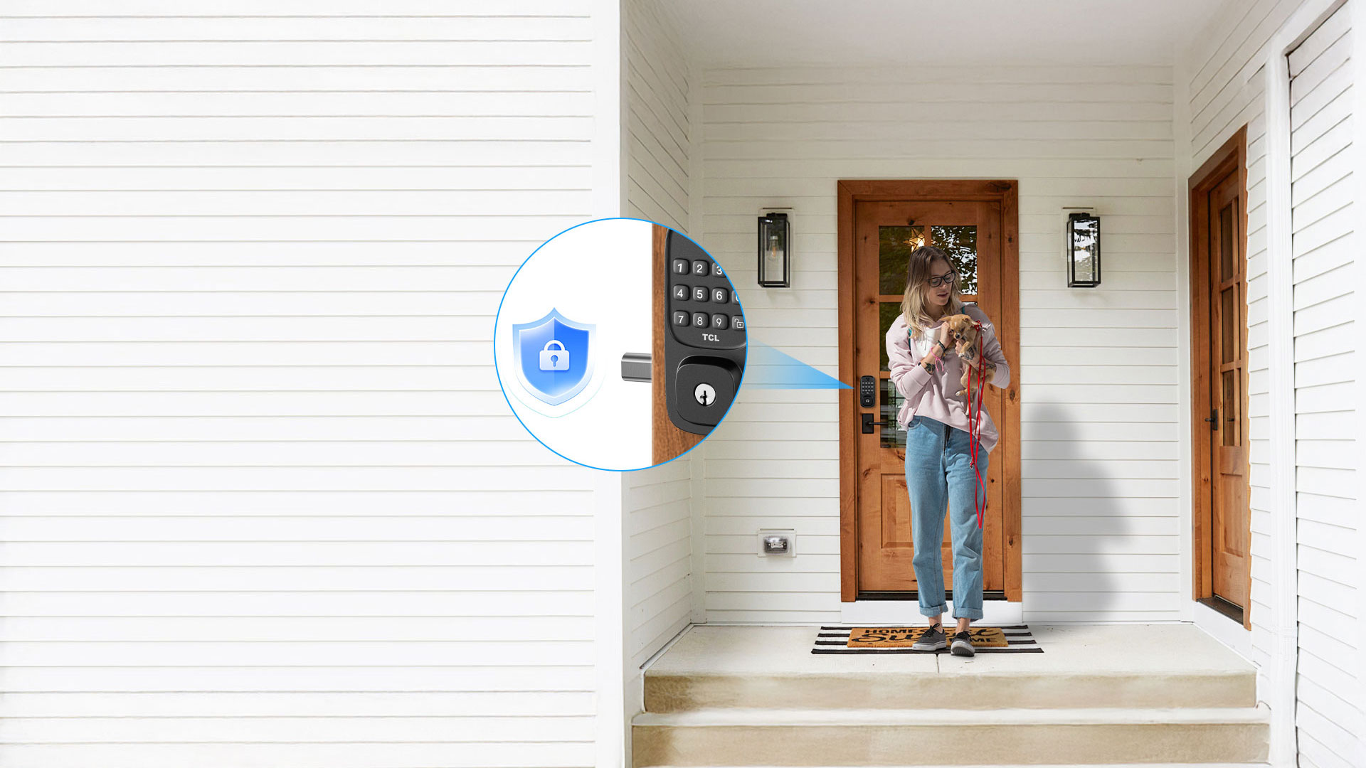 TCL D1 Fingerprint Smart Lock Auto Lock