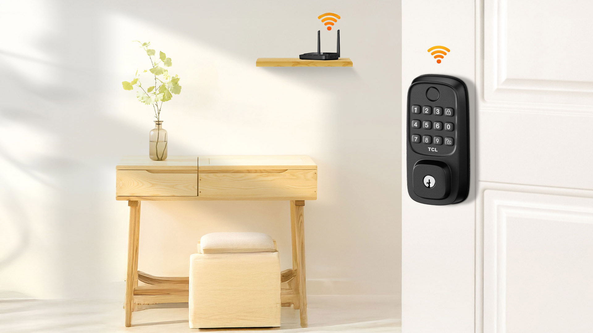 TCL D1 Fingerprint Smart Lock Built-in WiFi