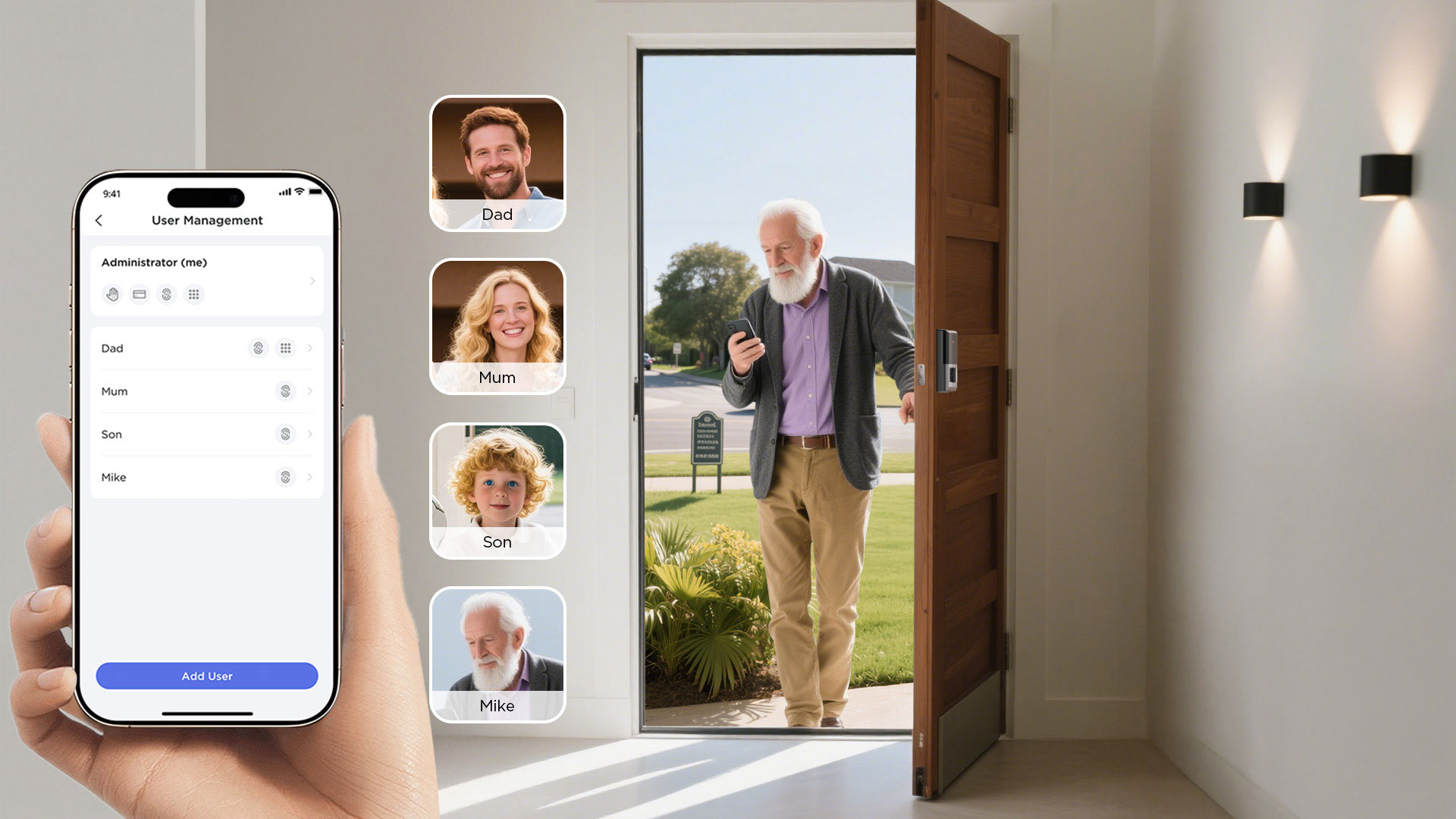 TCL D2 Plus Smart Lock Access User Management