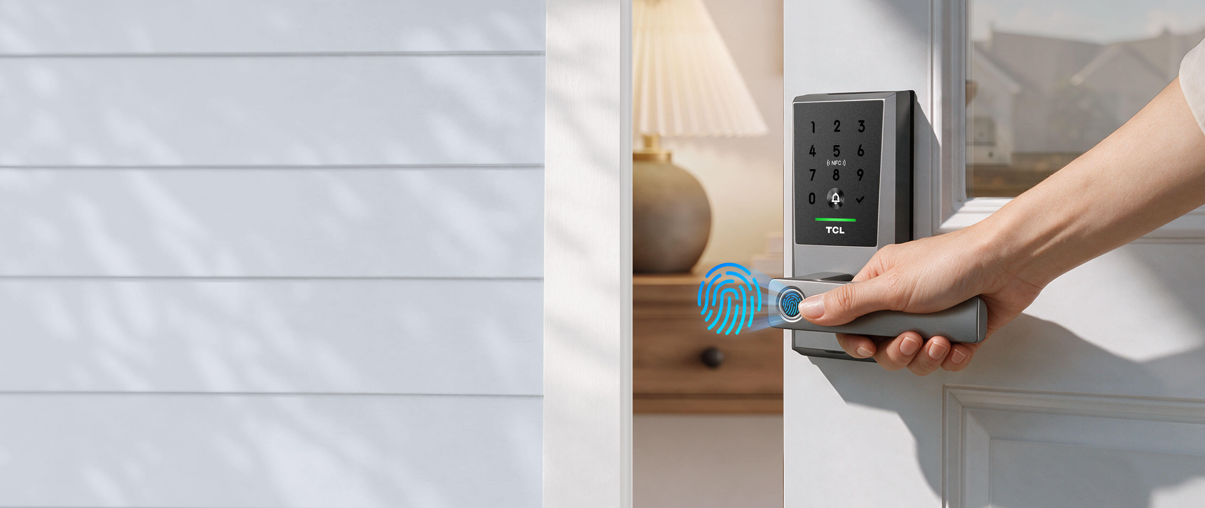 Fingerprint Lever Lock