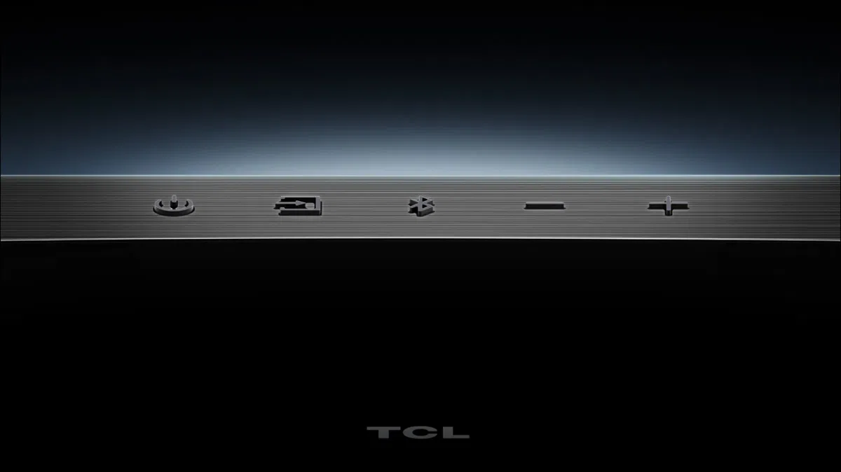 Q75H Soundbar Engraved touch buttons