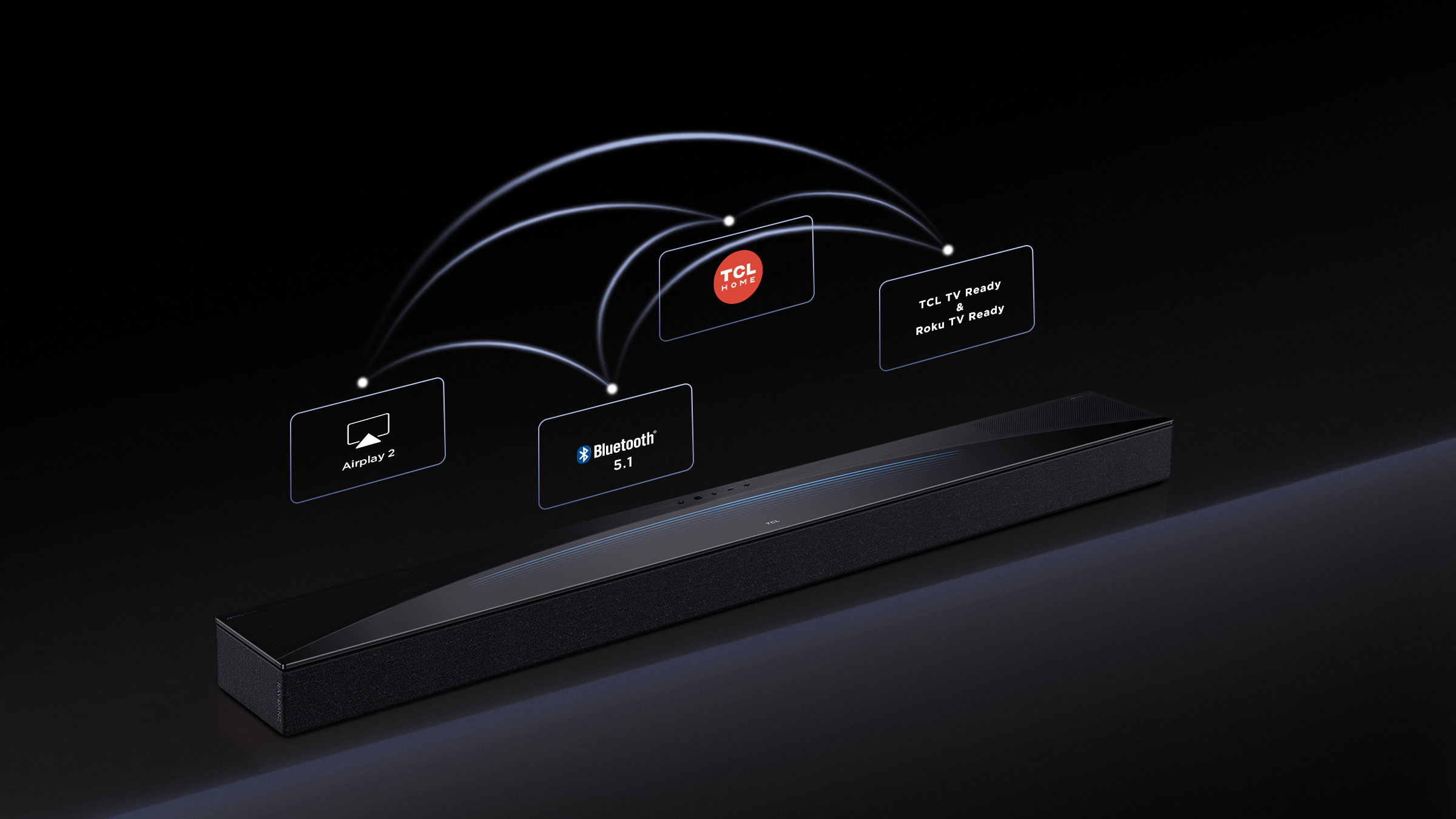 TCL 【Q85H Pro 7.1.4chサウンドバー ×1】 Sound Bar-TCL Q85H Pro 7.1.4ch Flagship Home Theater