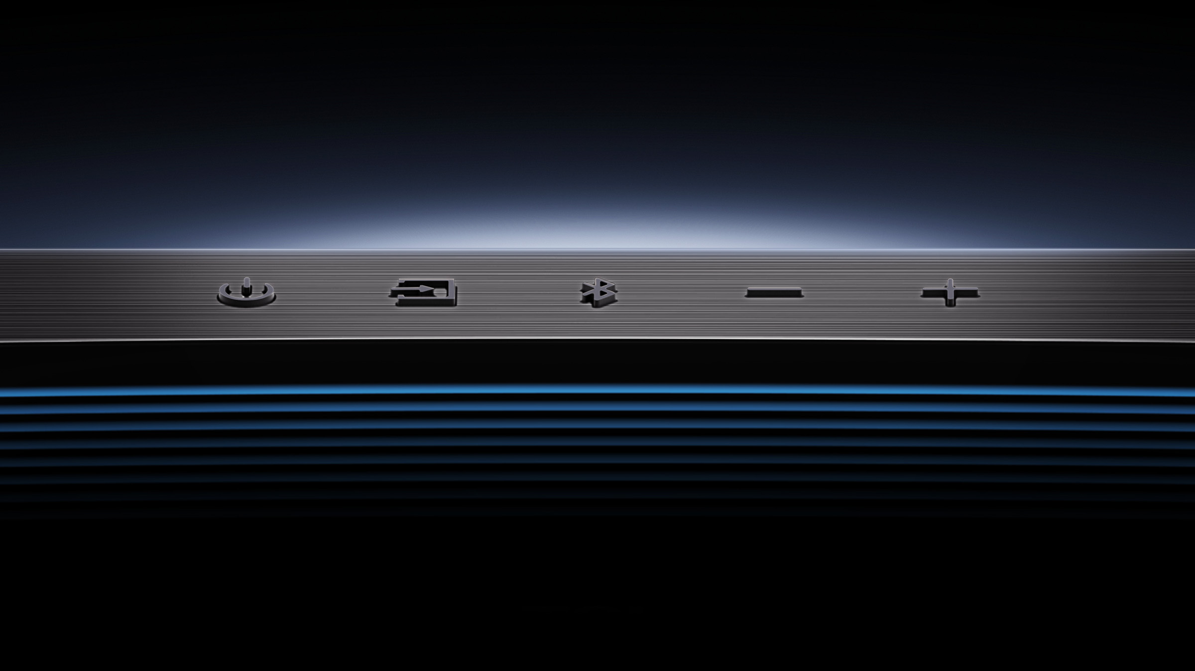 TCL Q85H Soundbar Touch buttons