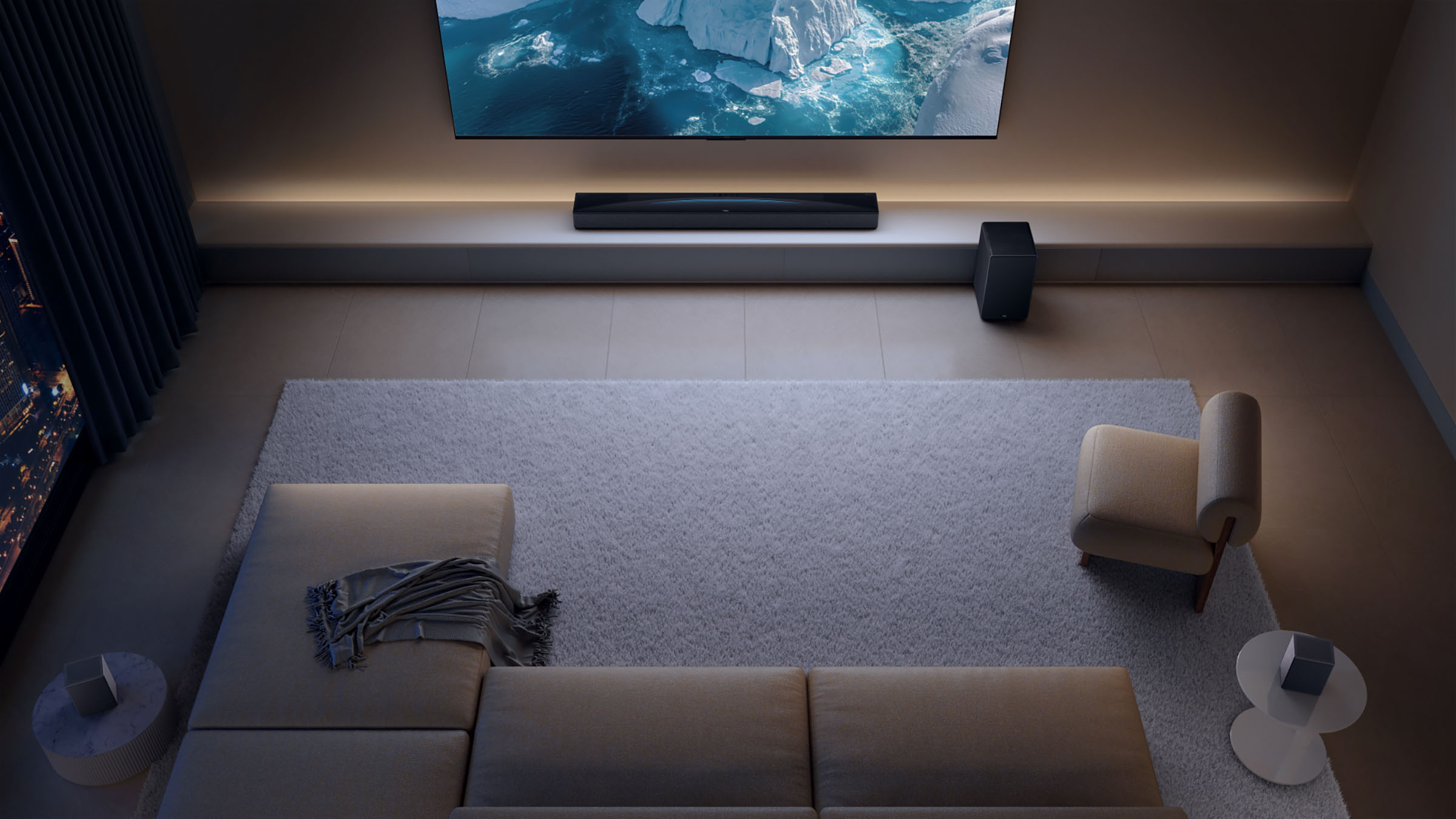 Sound Bar-TCL Q85H Pro 7.1.4ch Flagship Home Theater Soundbar