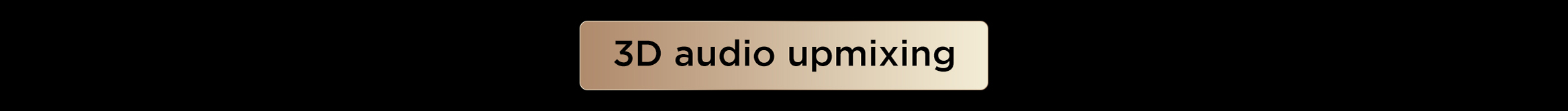 3D audio upmixing