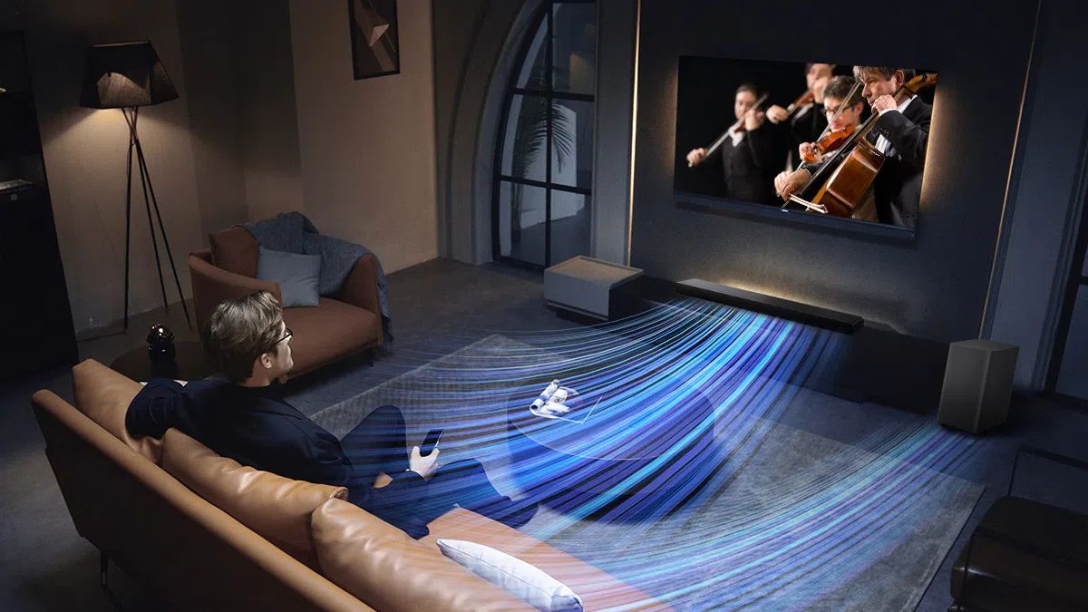 TCL Soundbar S55H 2.1ch Pro AI Sonic-Adaptation