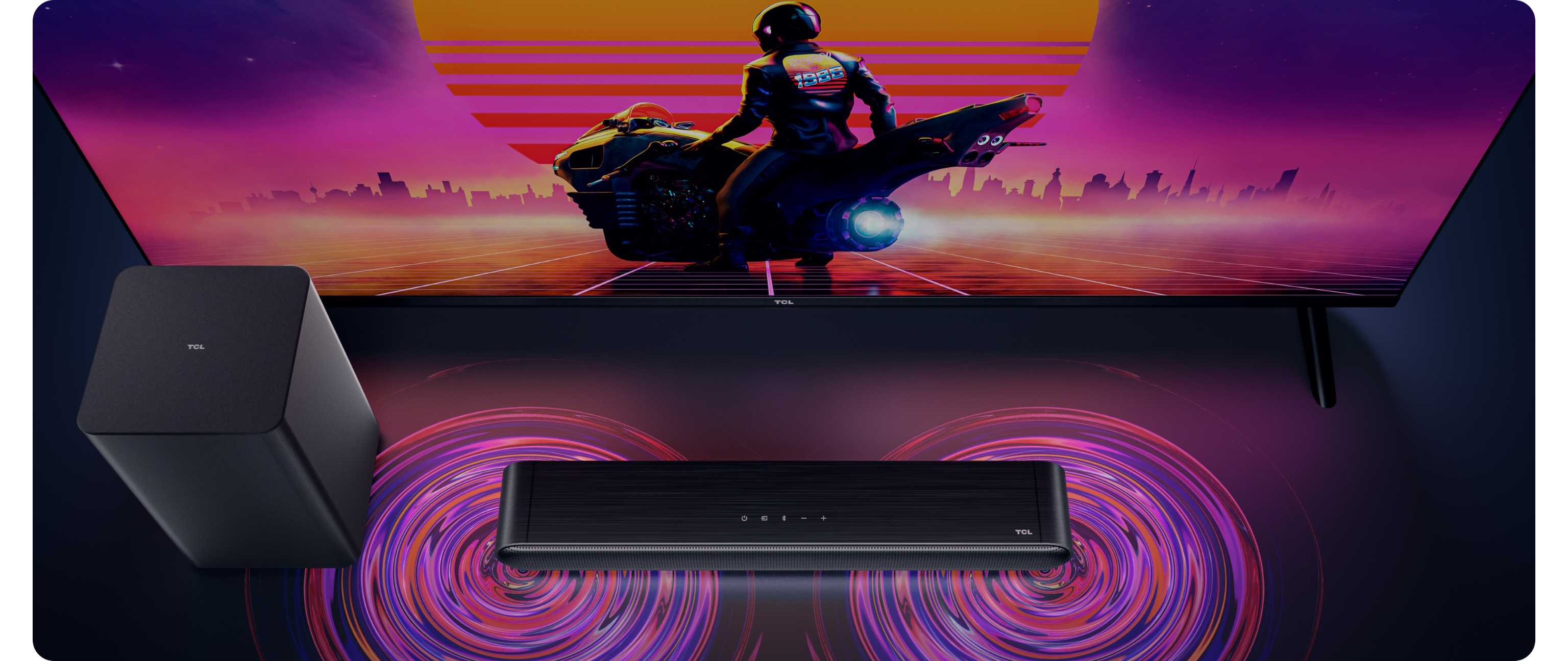 Barre de son TCL S642W 240W Puissance audio