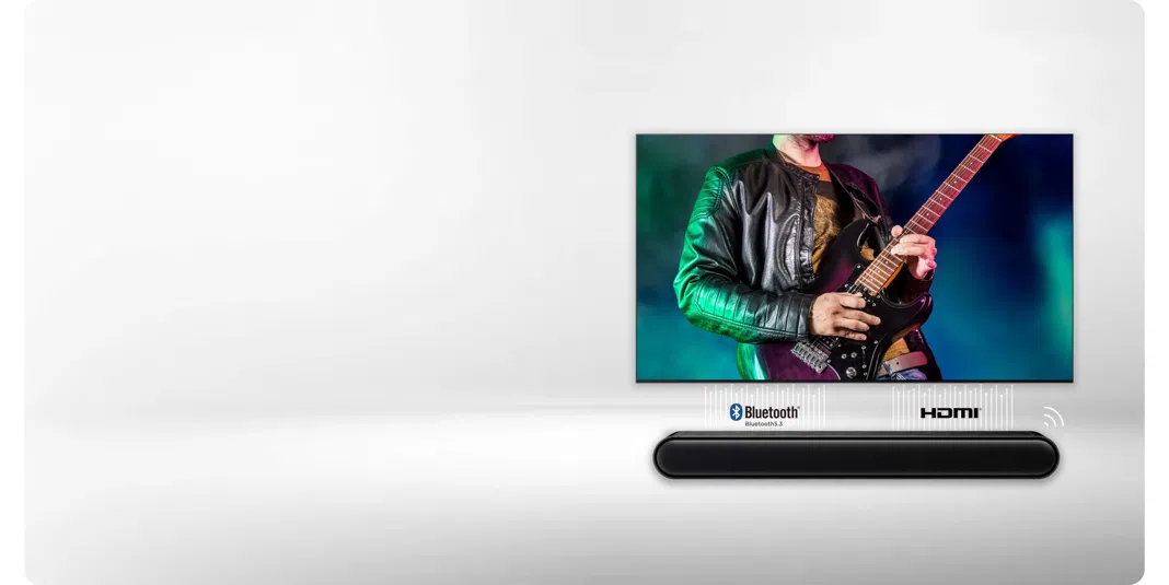 Barra de sonido TCL S643W compatible con Bluetooth 5.3 y HDMI