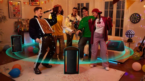 TCL TP200K Party Speaker with Dynamic Range Boost Algorithm