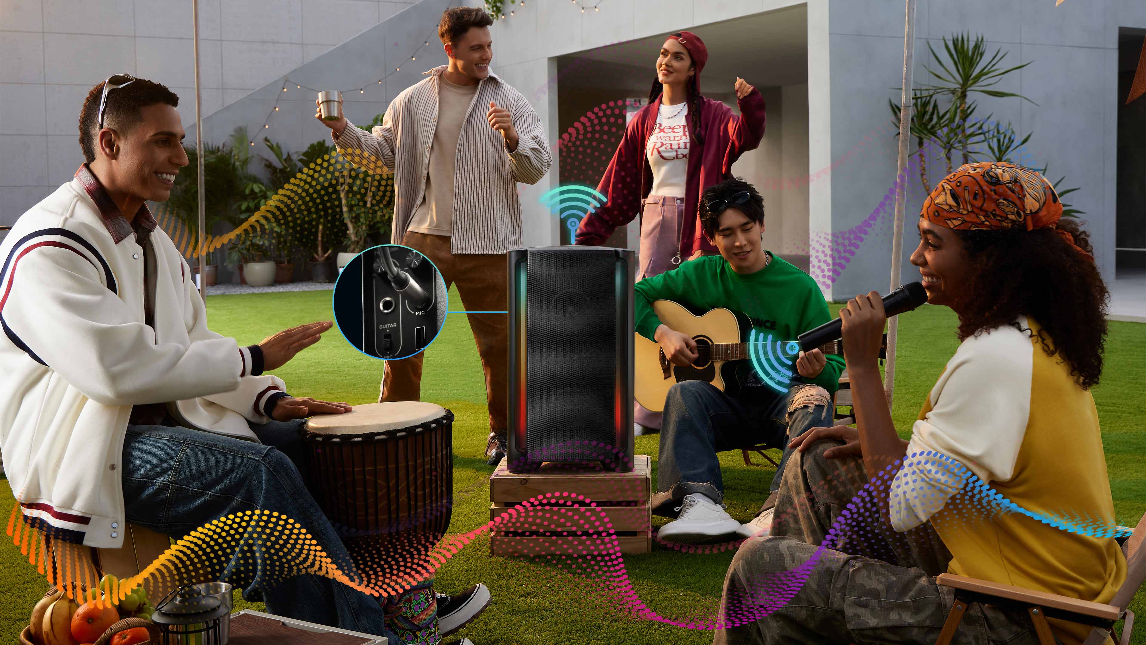 TCL TP200K Party Speaker with Karaoke Mode