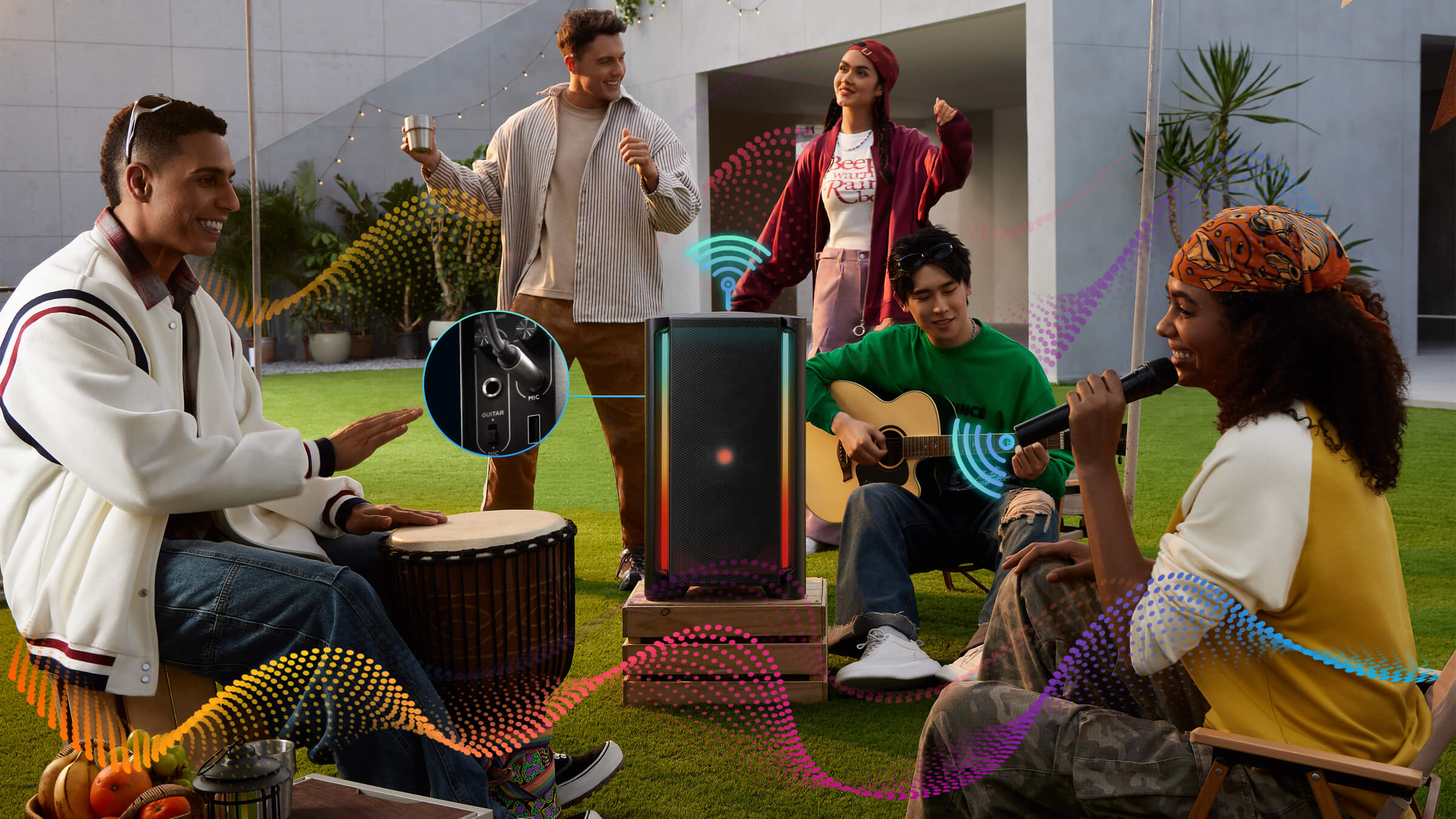 TCL TP300K Party Speaker with Karaoke Mode