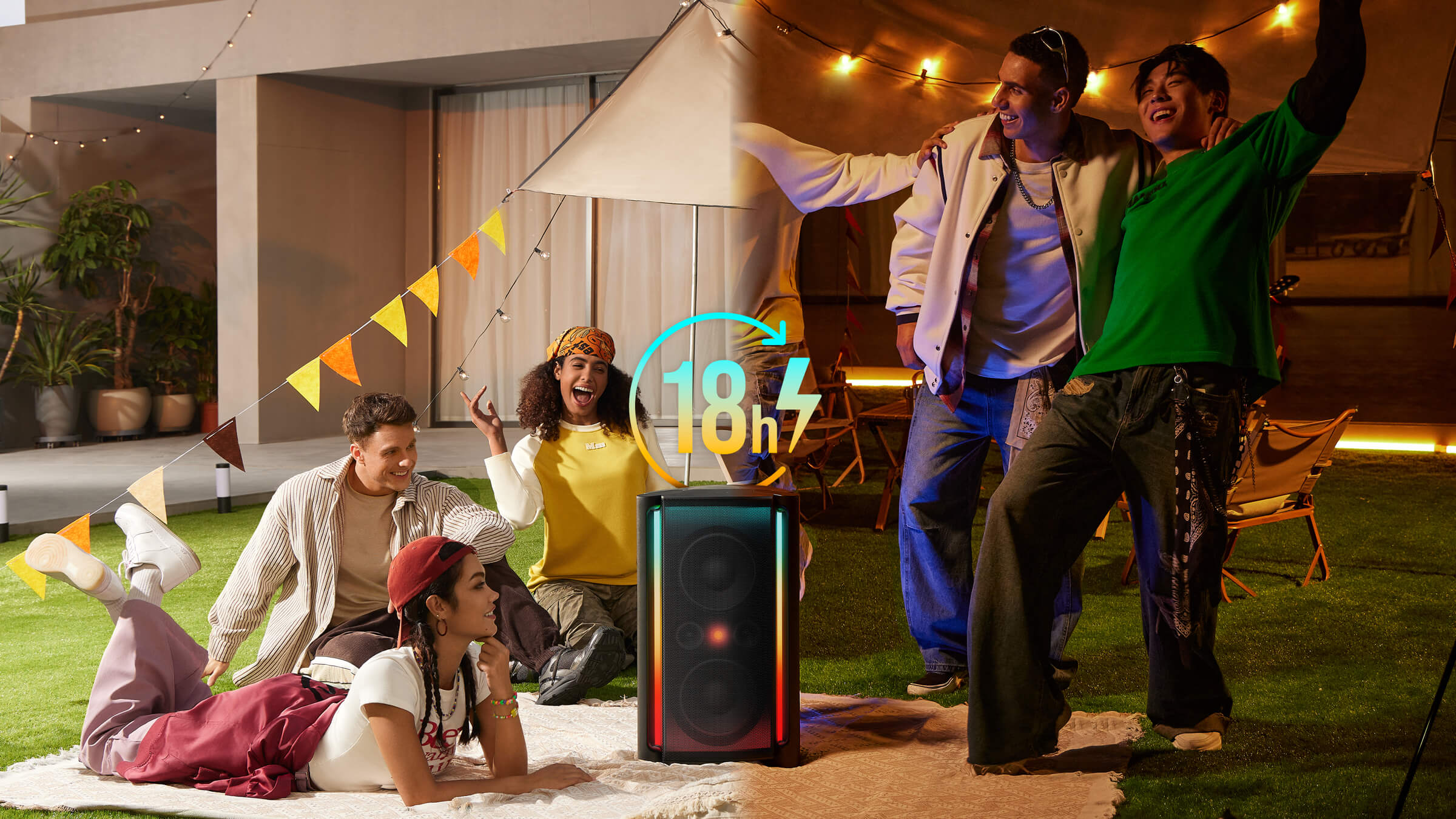 TCL TP300K Party Speaker with Ignite the party all night long