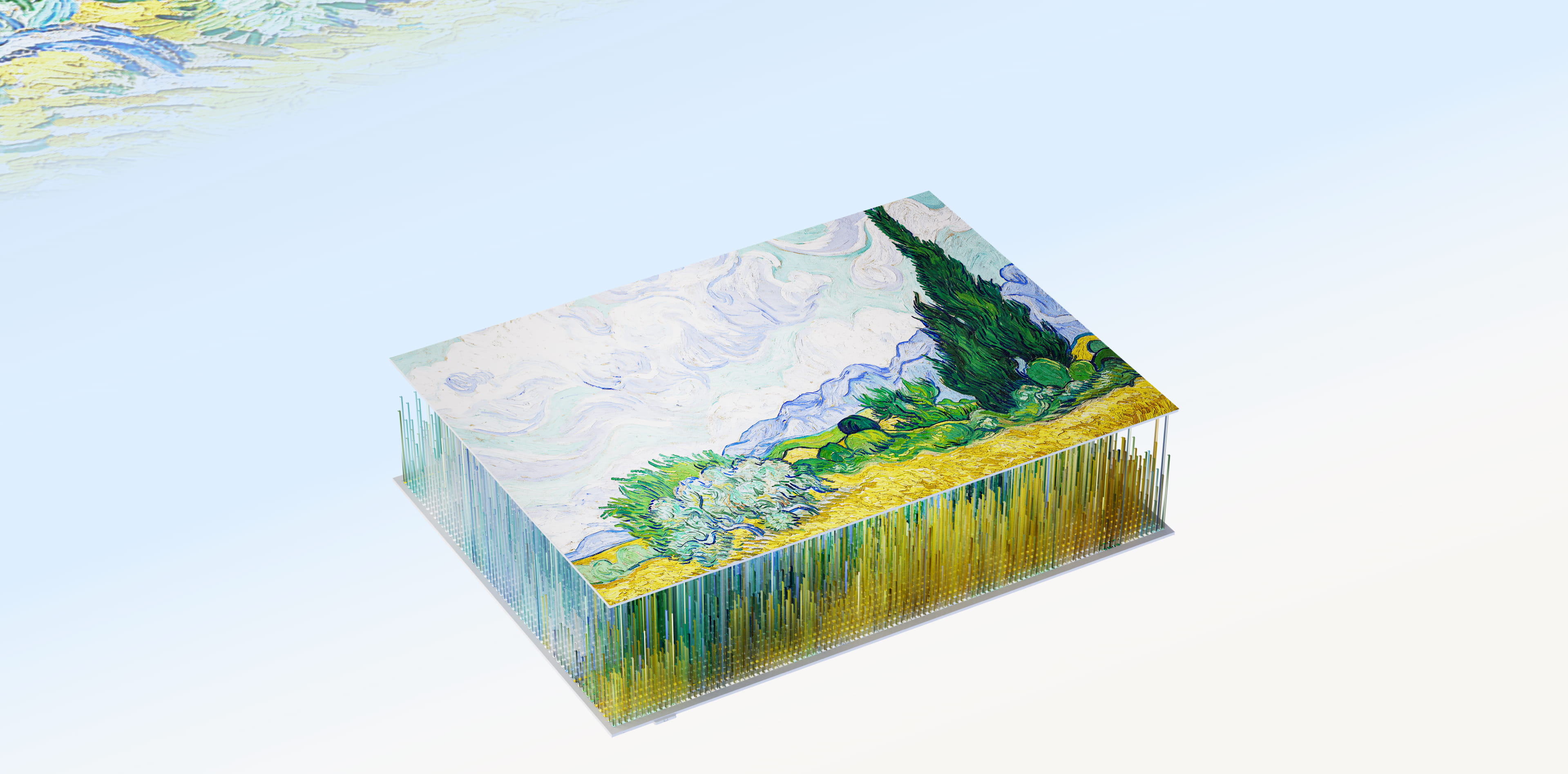 A300 Pro AI Art TV Vivid visuals