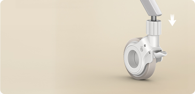 A300 Pro TV with Detachable Casters