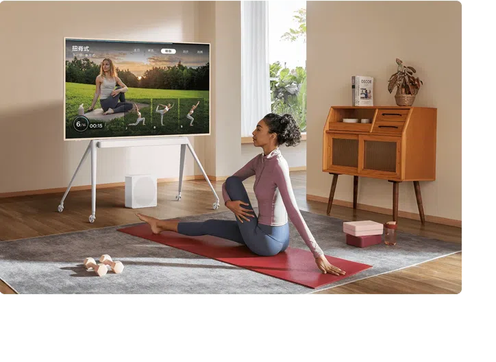 A300 Pro NXTFRAME TV Make Yoga everywhere
