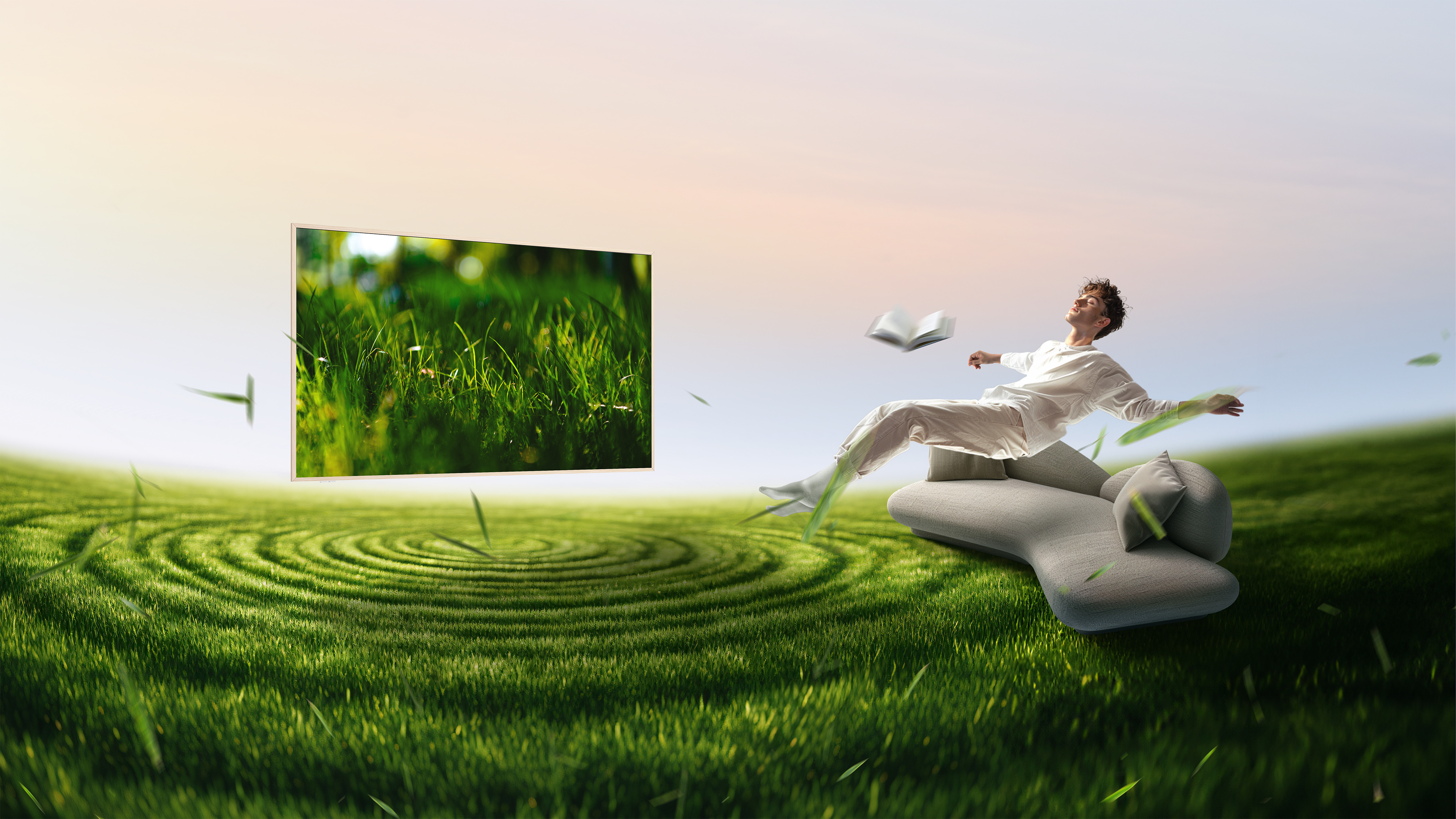 A300W NXTFRAME TV Ambient Mode