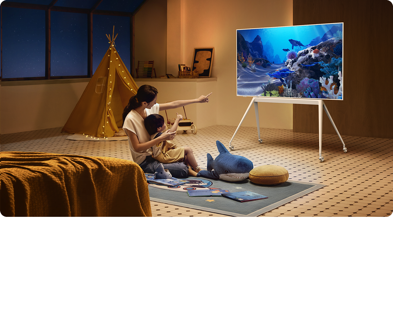 A300W  NXTFRAME TV relax with your kids
