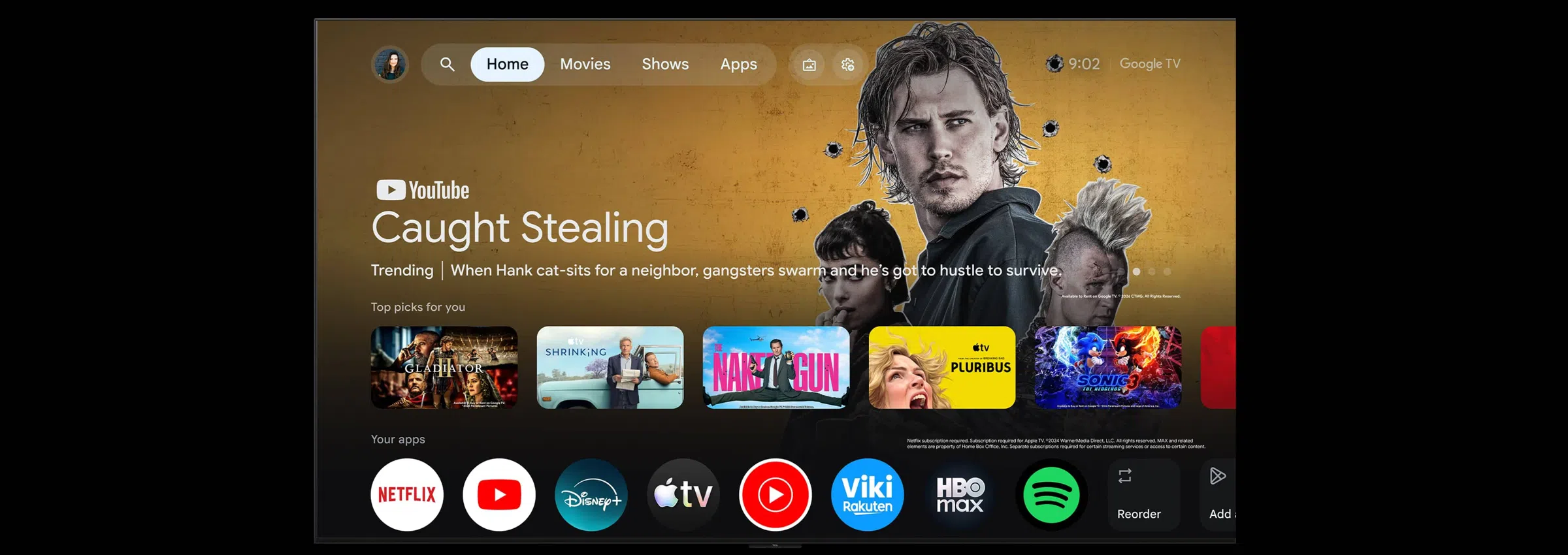 TCL A400M TV with Google TV
