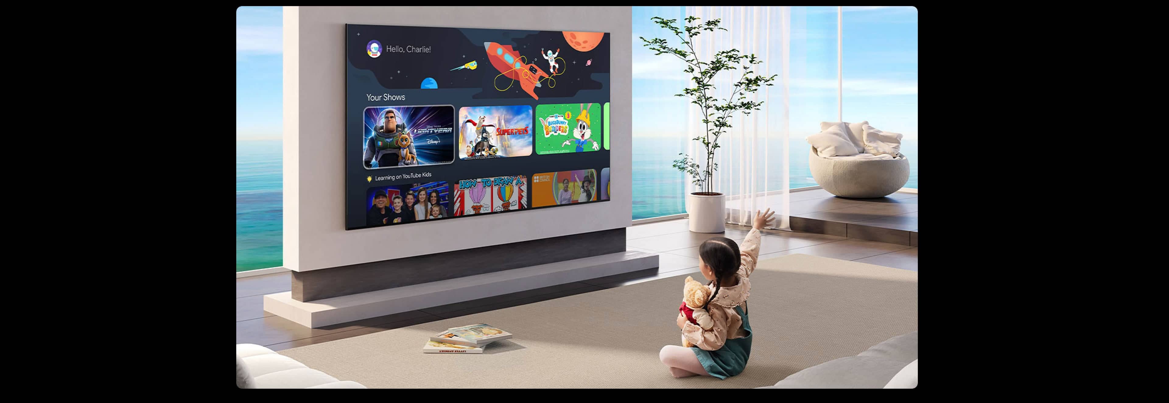 TCL  A400M TV with Kids' profile