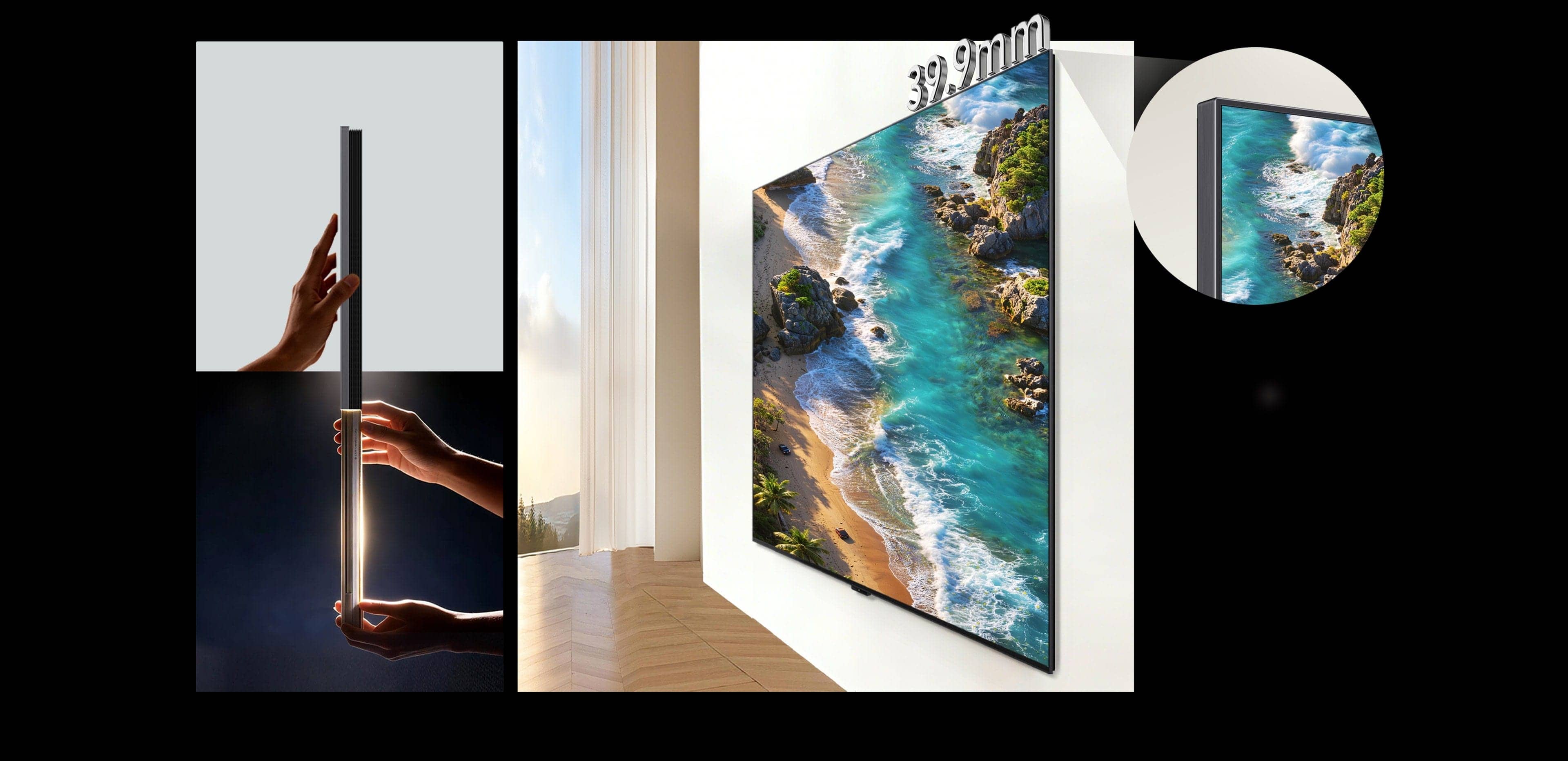 乐竟体育 A400M Premium QD-MiniLED TV with Smart Design