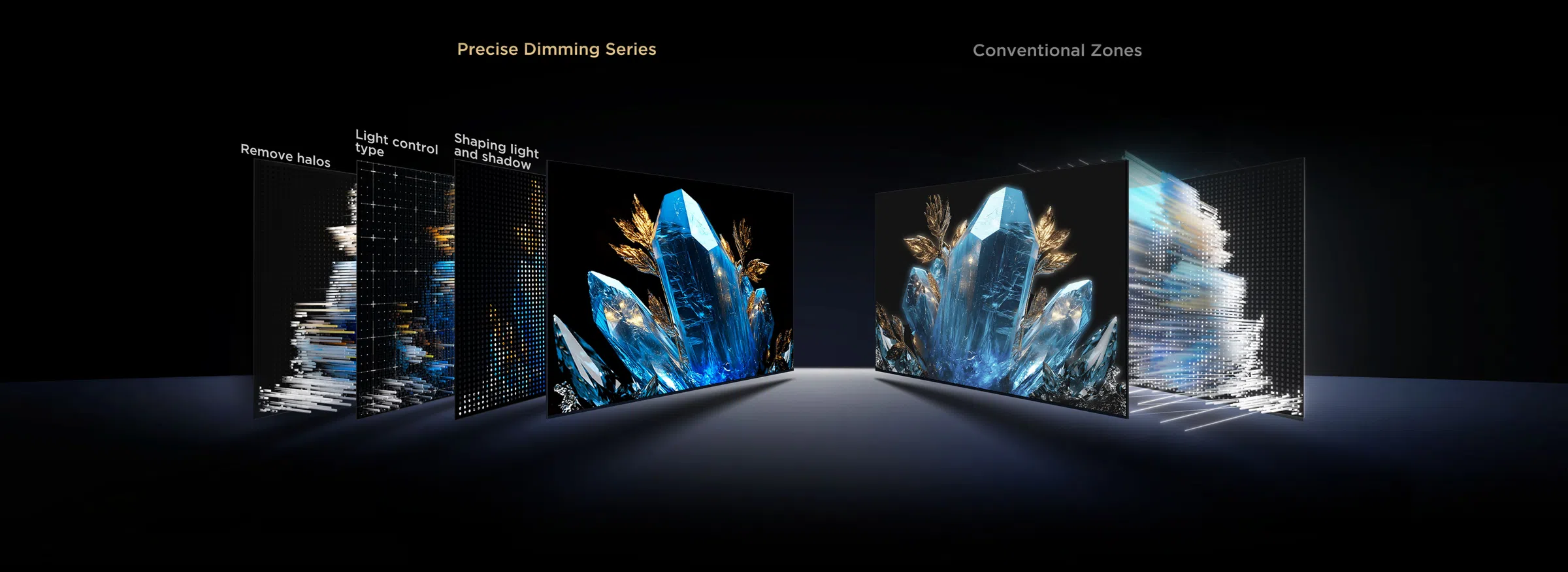 TCL A400M 4K TV Up to 448 Precise Dimming Zones