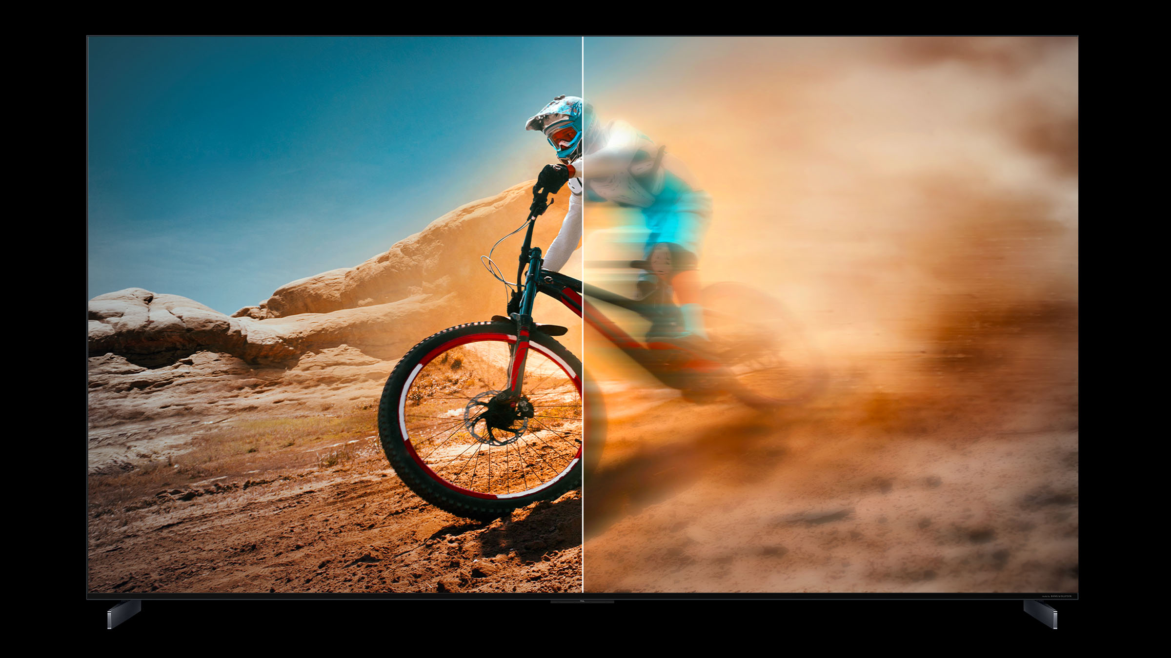 Actional scenes and smooth details