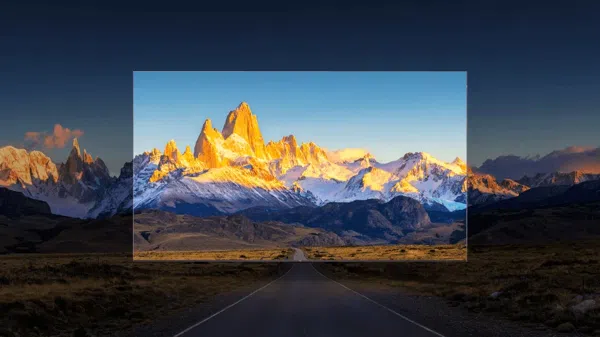 سطوع HDR لتلفزيون C655