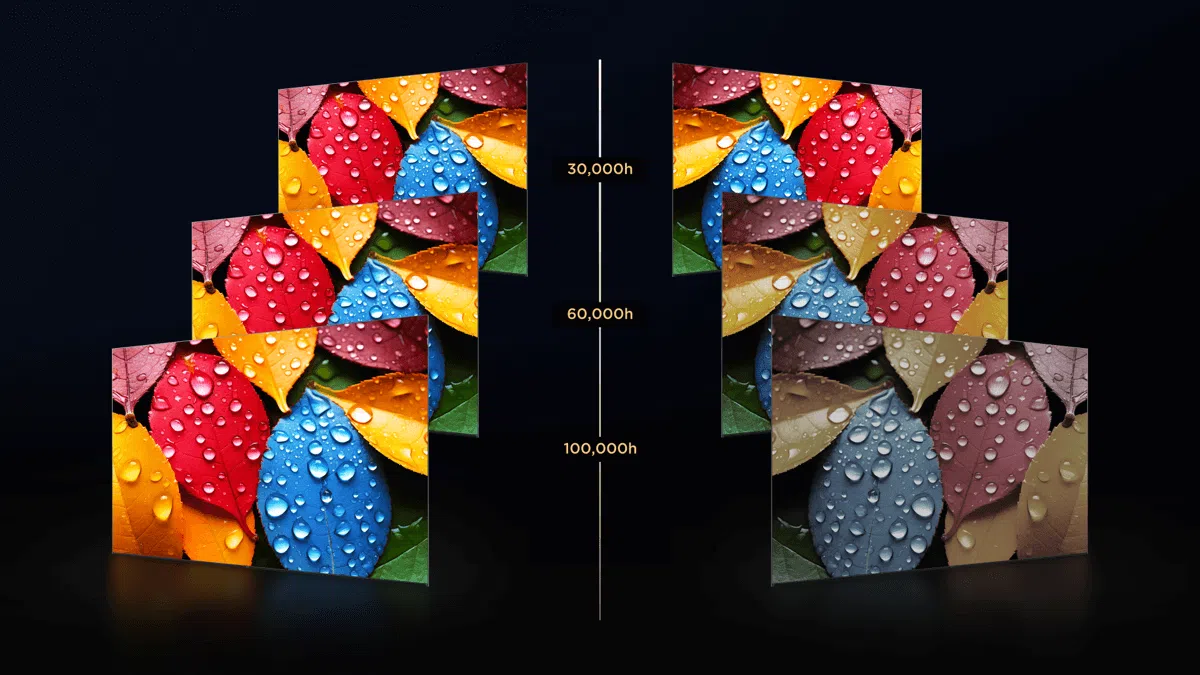 C655 Pro TV 100.000 saat etkili ışık yayılımı