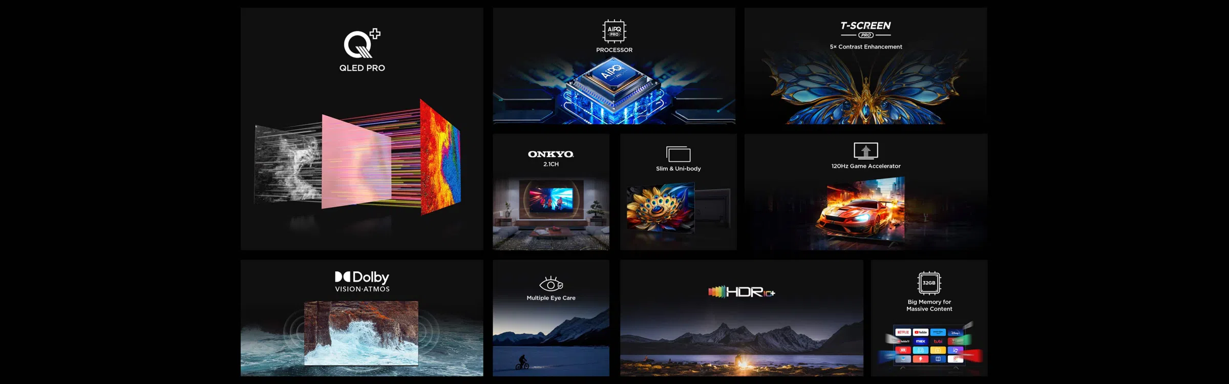 C655 TV Top Characteristics