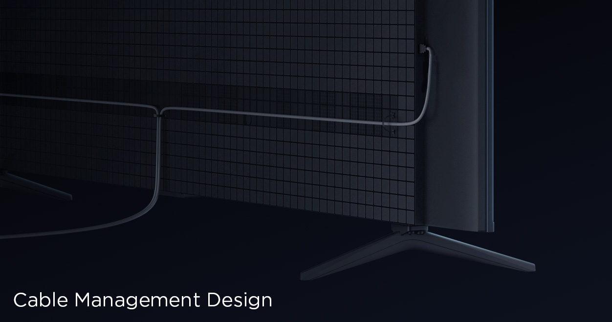 TCL C6K with cable management design