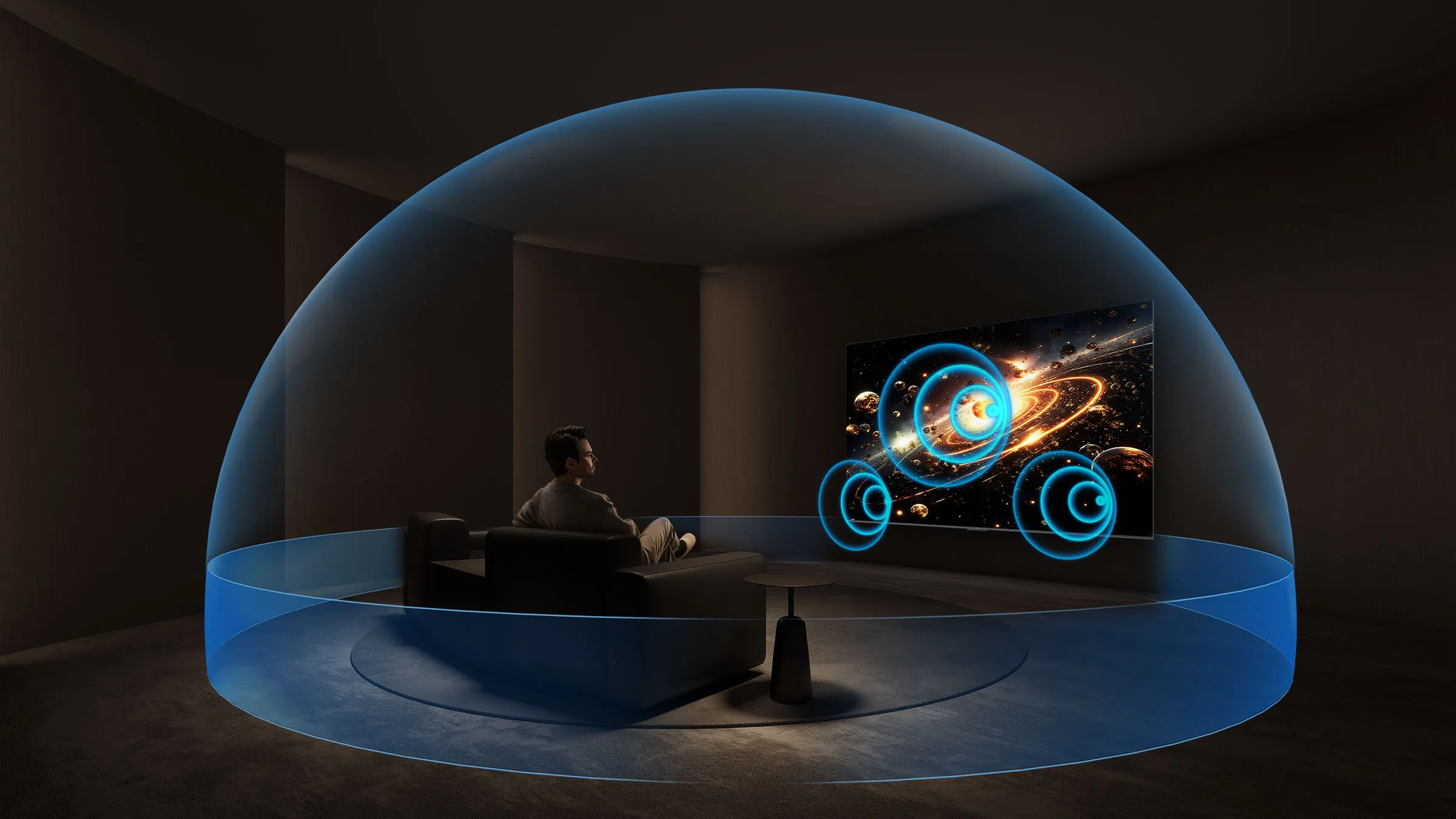 Téléviseur TCL C6K avec système Hi-Fi ONKYO 2.1