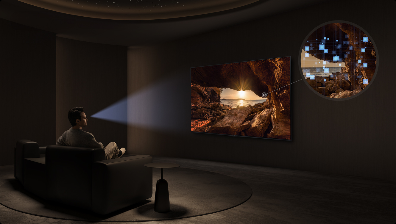 TCL C6KS TV with Dynamic Lighting Bionic Algorithm