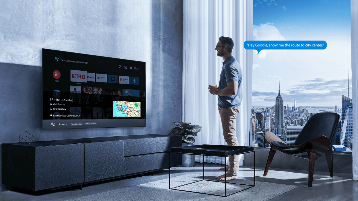 TCL c725 hands free voice control