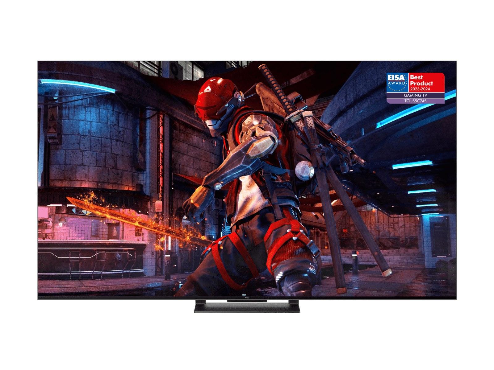 TCL55C745 チューナーレスゲーミングテレビ Google TV 4K TCL C745 4K量子ドット液晶チューナーレステレビ