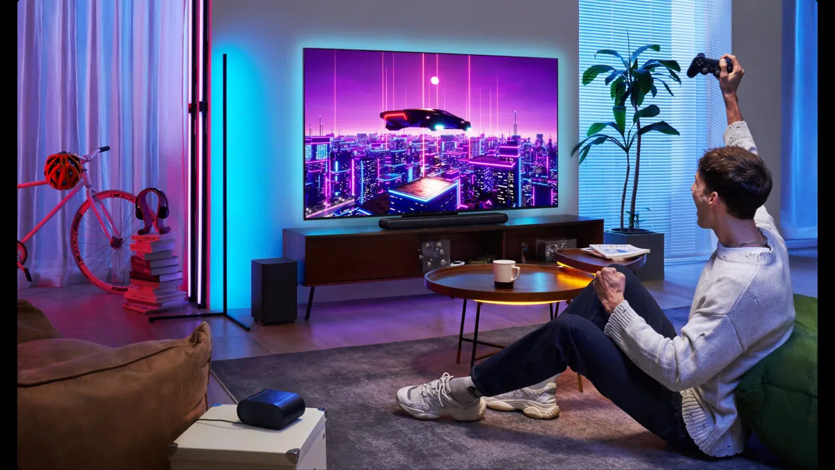TCL C755 QD-Mini LED 4K TV Pantalla de inicio