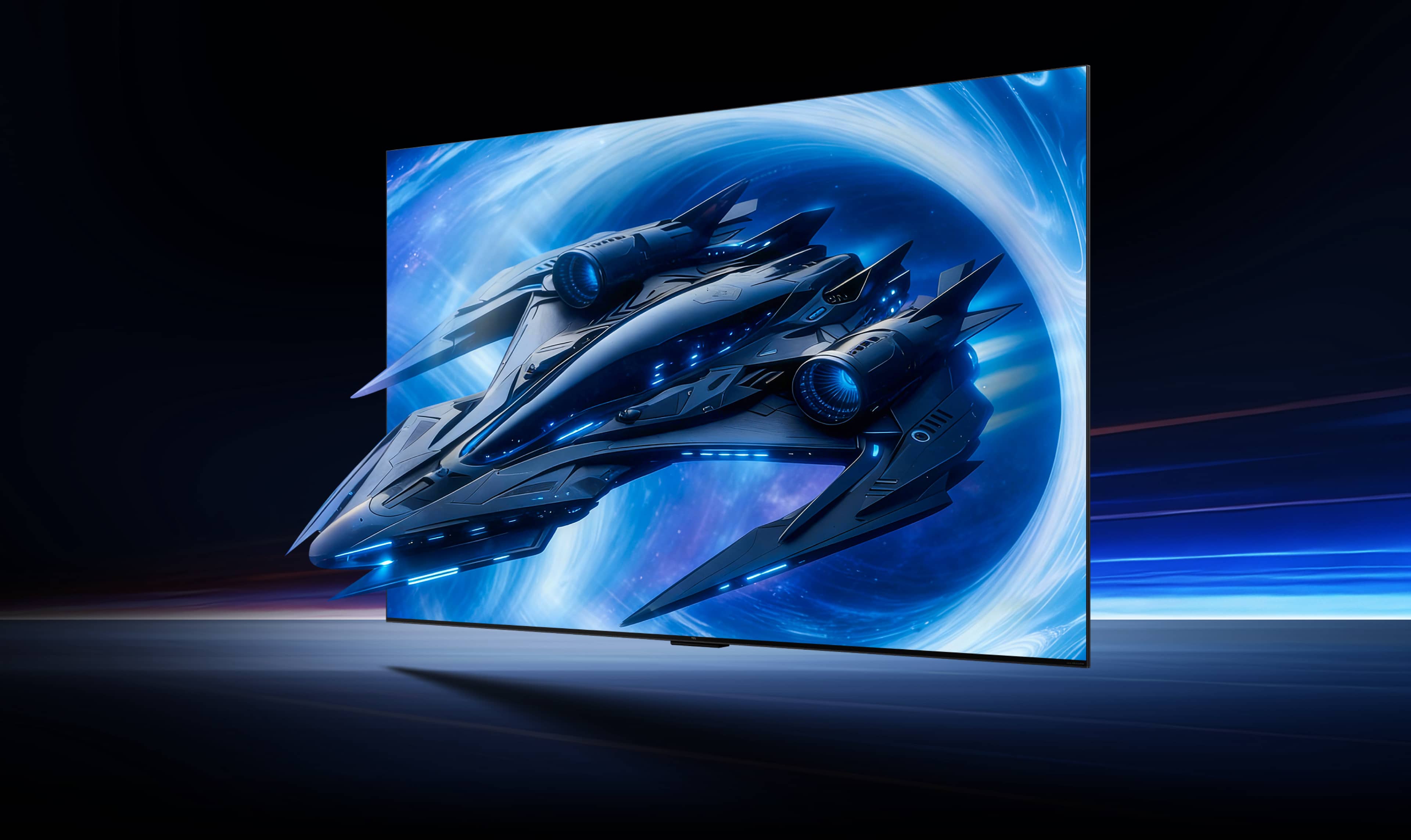 TCL C7L streaming with TCL Game Master
