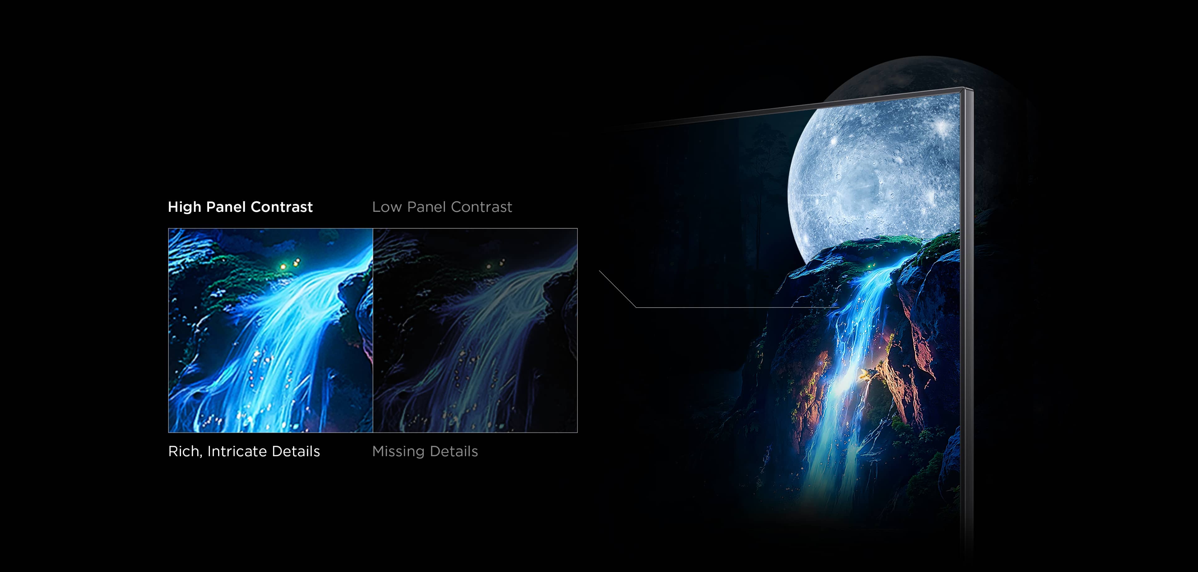 В TCL QLED используются цветные квантовые кристаллы