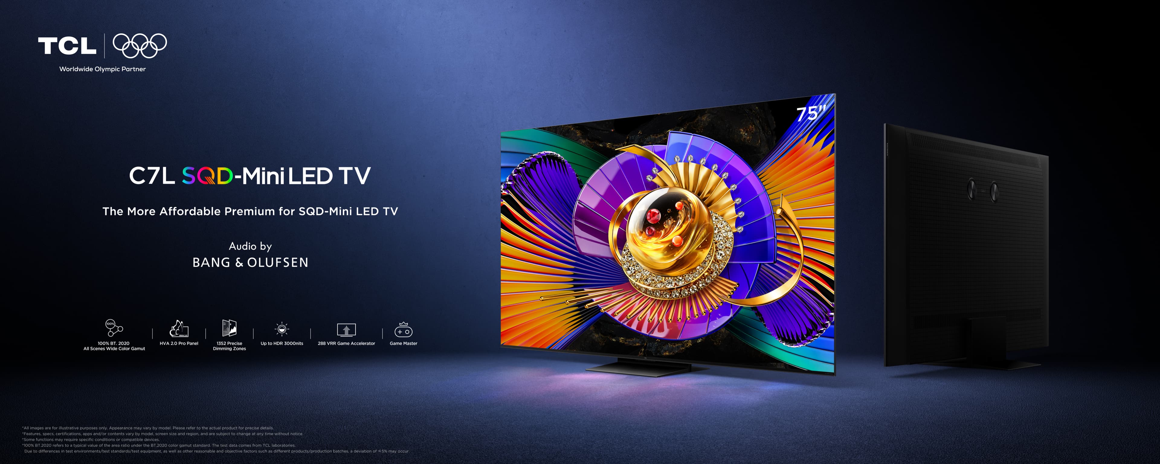 TCL C7L SQD-Mini LED TV – 55