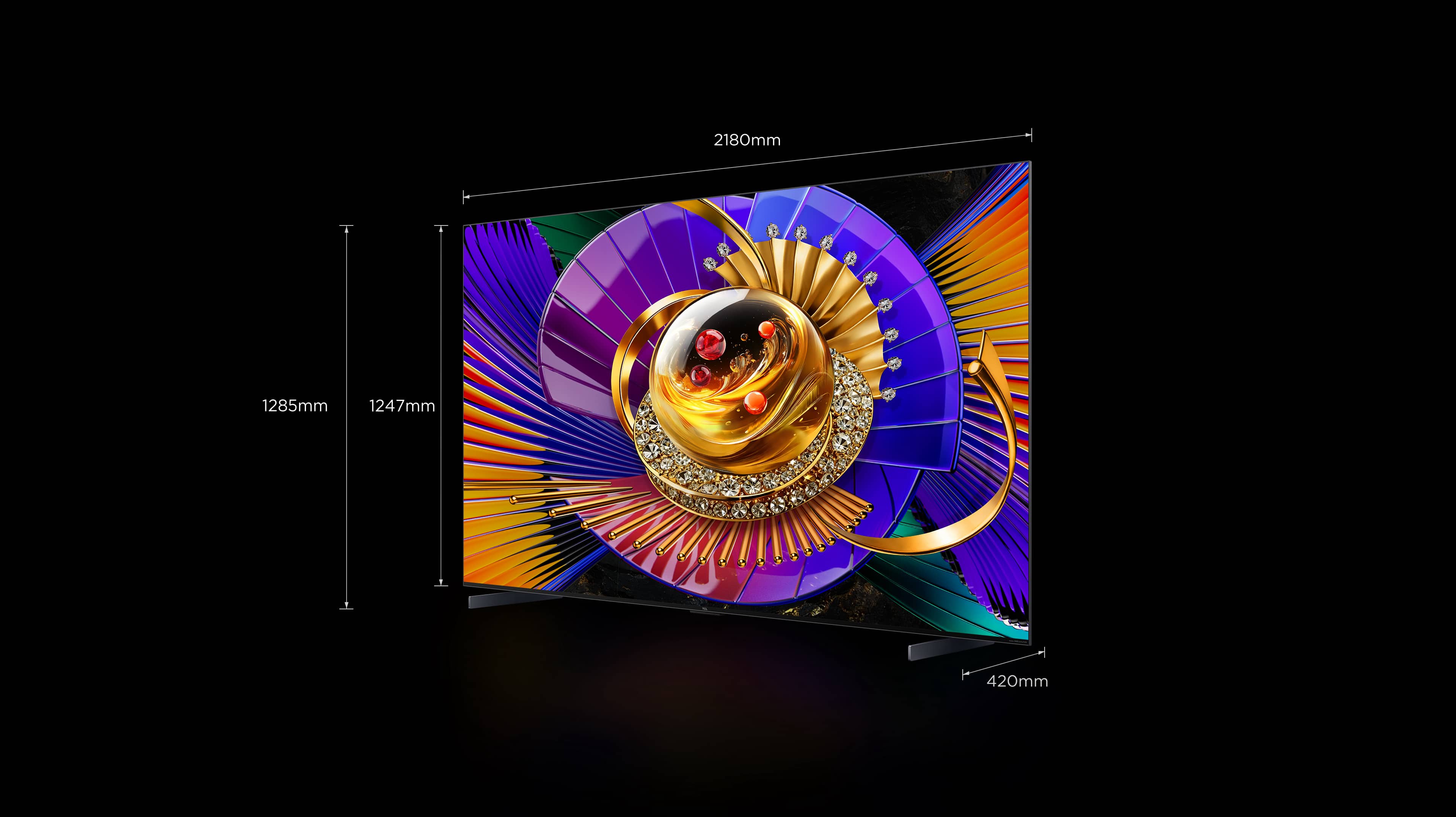 TCL C7L SQD-Mini LED TV – 98 inch 