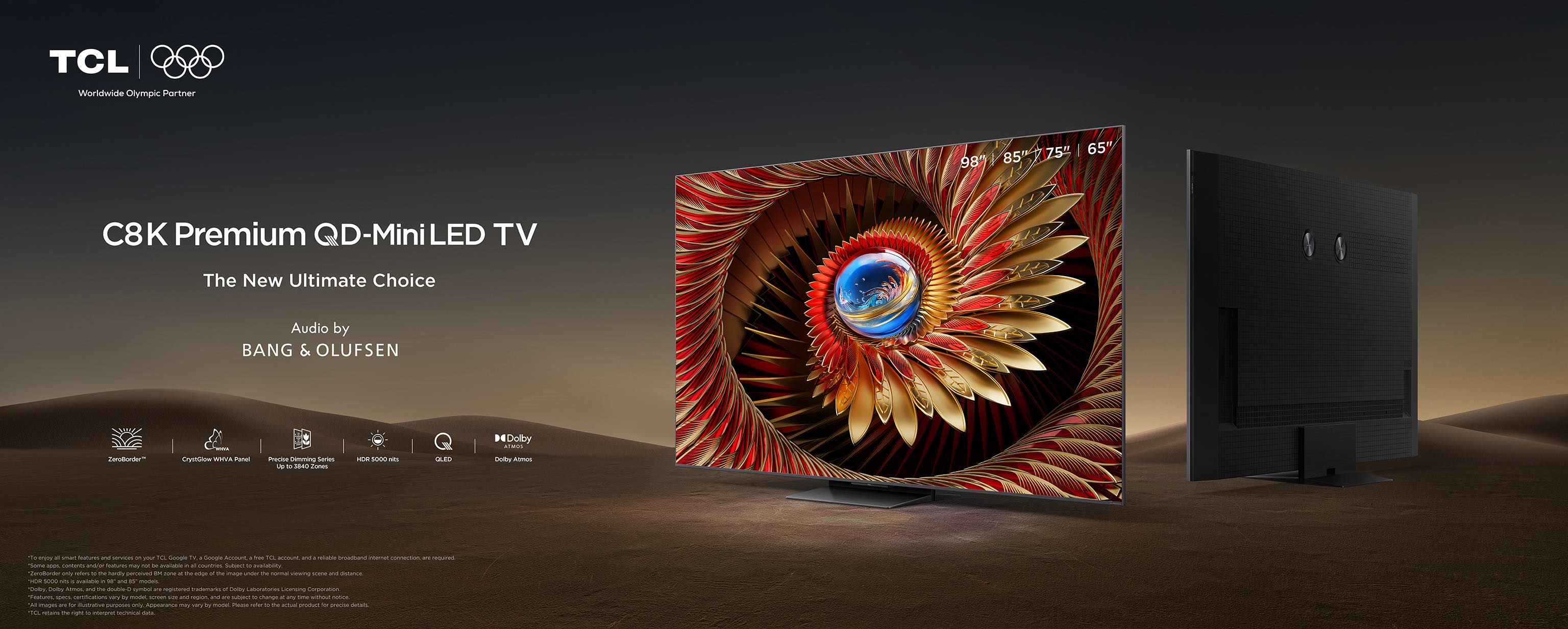 TCL C8K-98 Inch Premium QD-MiniLED TV | TCL Global