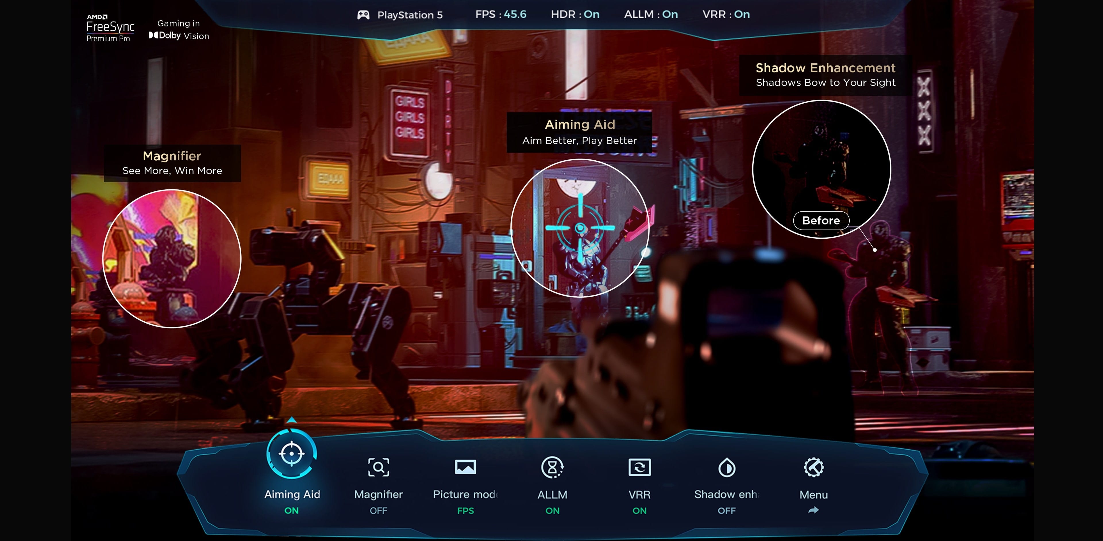 Gamebar - Adaptive game screen for three major consoles Gamebar