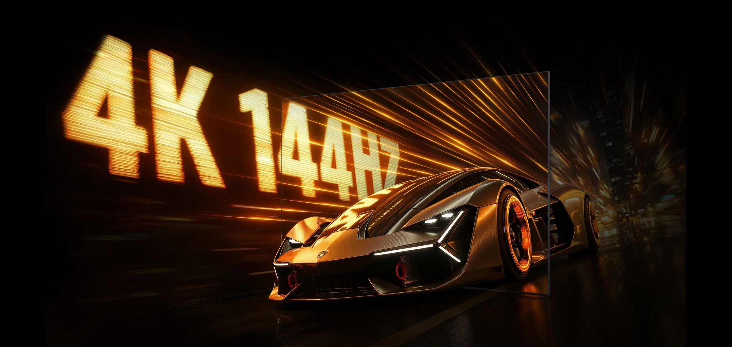 288 VRR Game Accelerator*/144Hz Native Refresh Rate