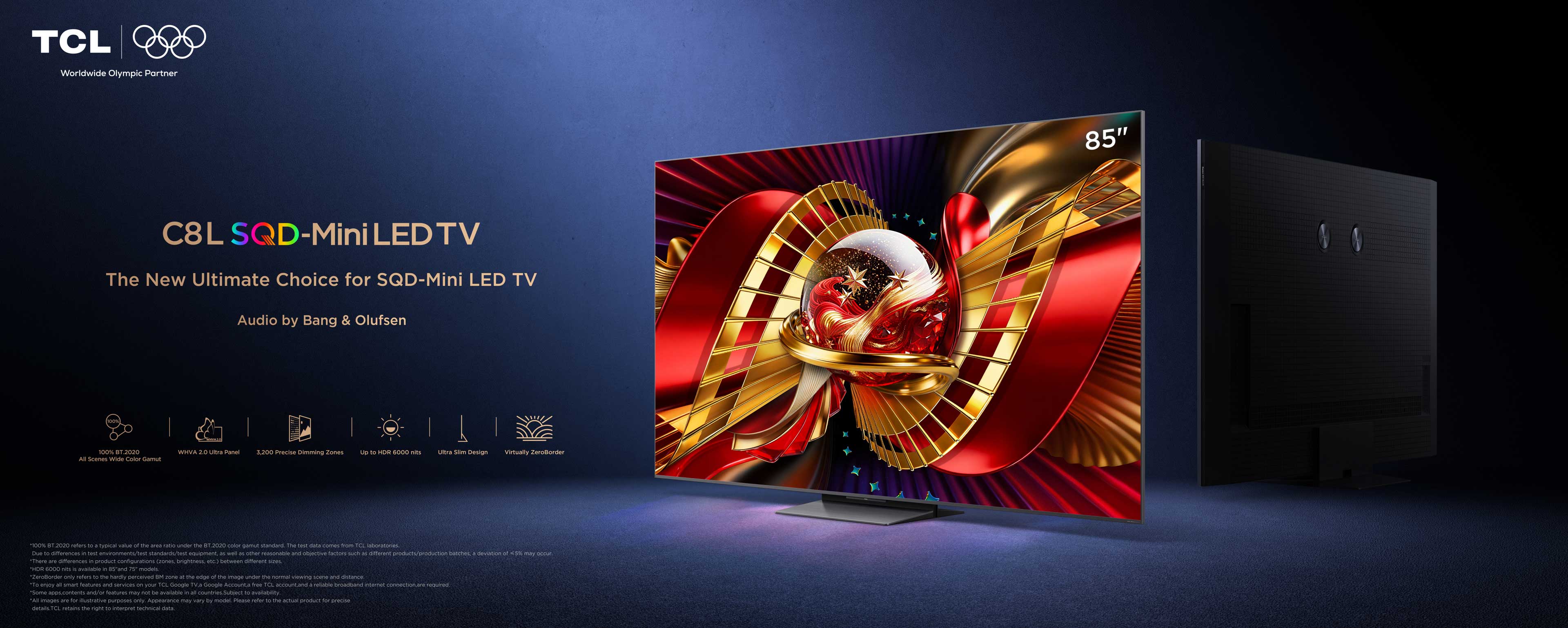 LED-телевизор TCL C8L SQD-Mini