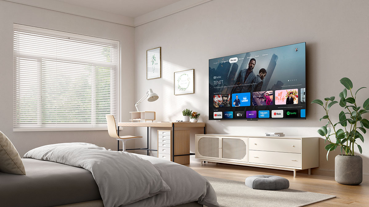 TCL 4K UHD Google TV Lifestyle Display