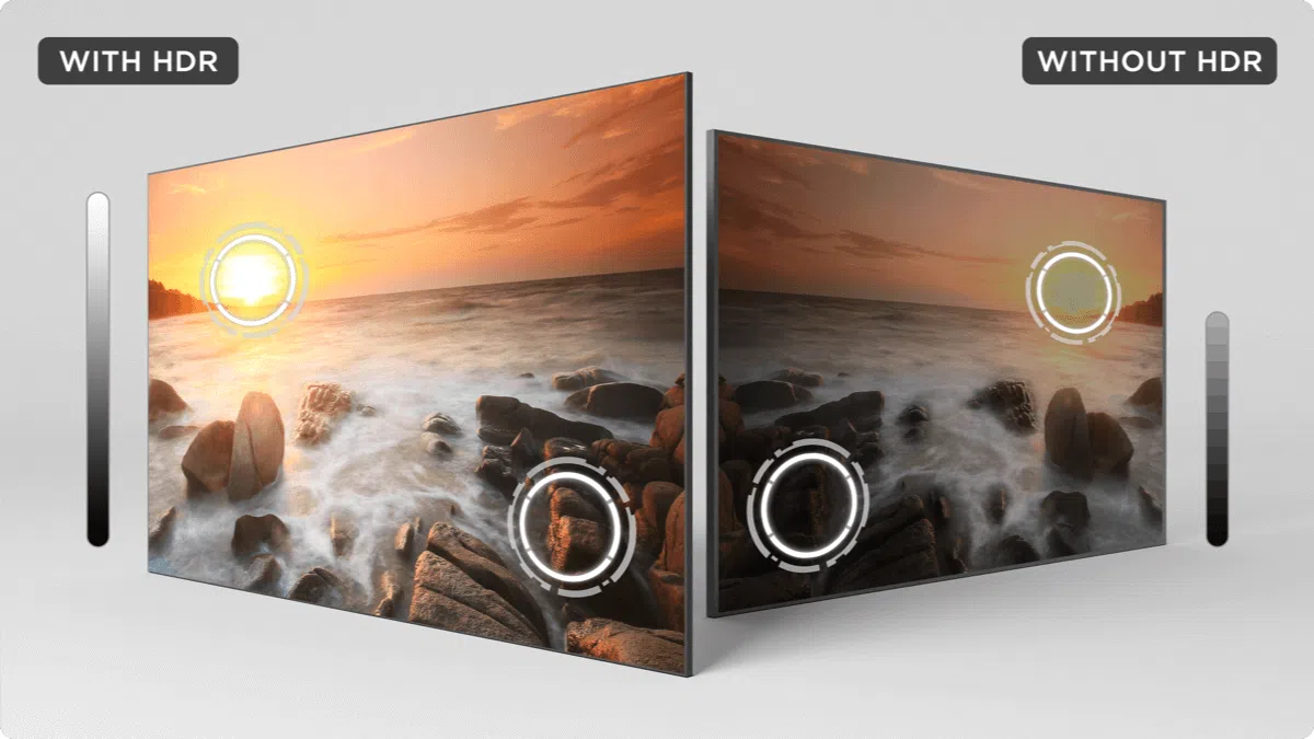 4K UHD +  HDR10 vs Without