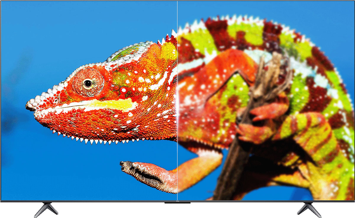 TCL P6K Ai-Clarity טלוויזיה חכמה V6C 4K HDR TV&nbsp;מבית TCL