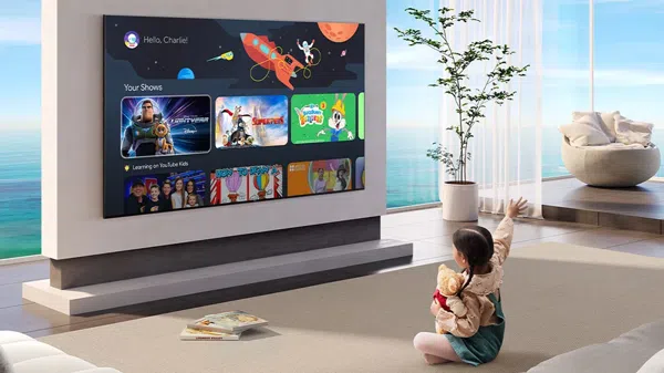 TCL P6K Kid's Profile טלוויזיה חכמה V6C 4K HDR TV מבית TCL